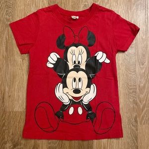 Kids size 6 Disney Minnie & Mickey T shirt